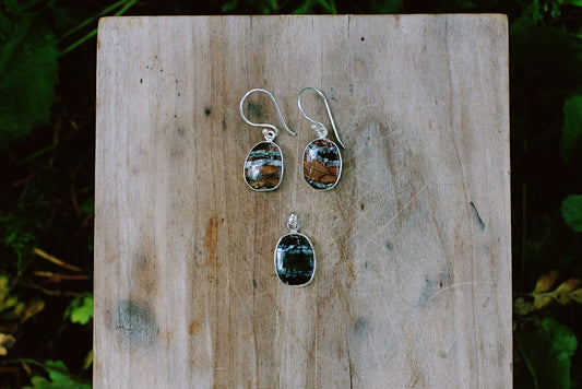 Mammoth Tooth Organic Earrings