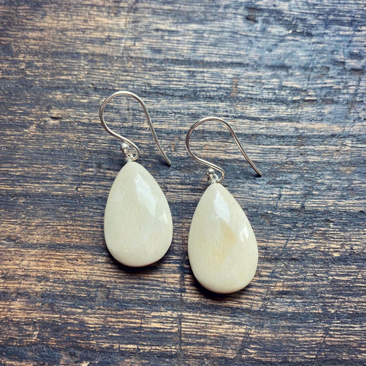 Wide Drop Earrings