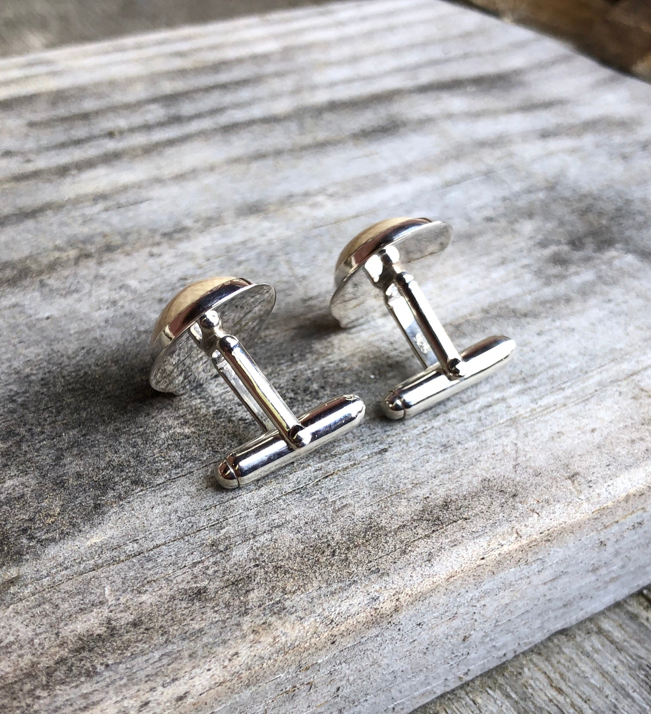 Shops Walrus ivory nugget cuff links